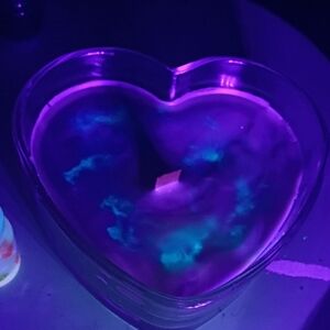 Vibrant Heart-Shaped Decorative Bowl